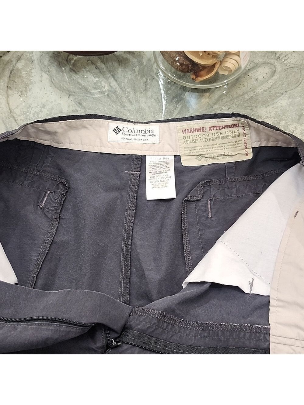 Columbia Gray Outdoor Pants - Picture 6 of 12